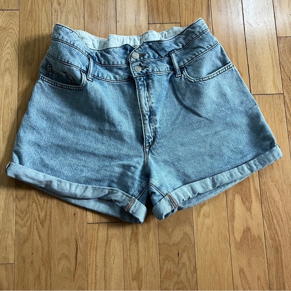 Banana Republic Jean shorts size 10/12 - Picture 1 of 7